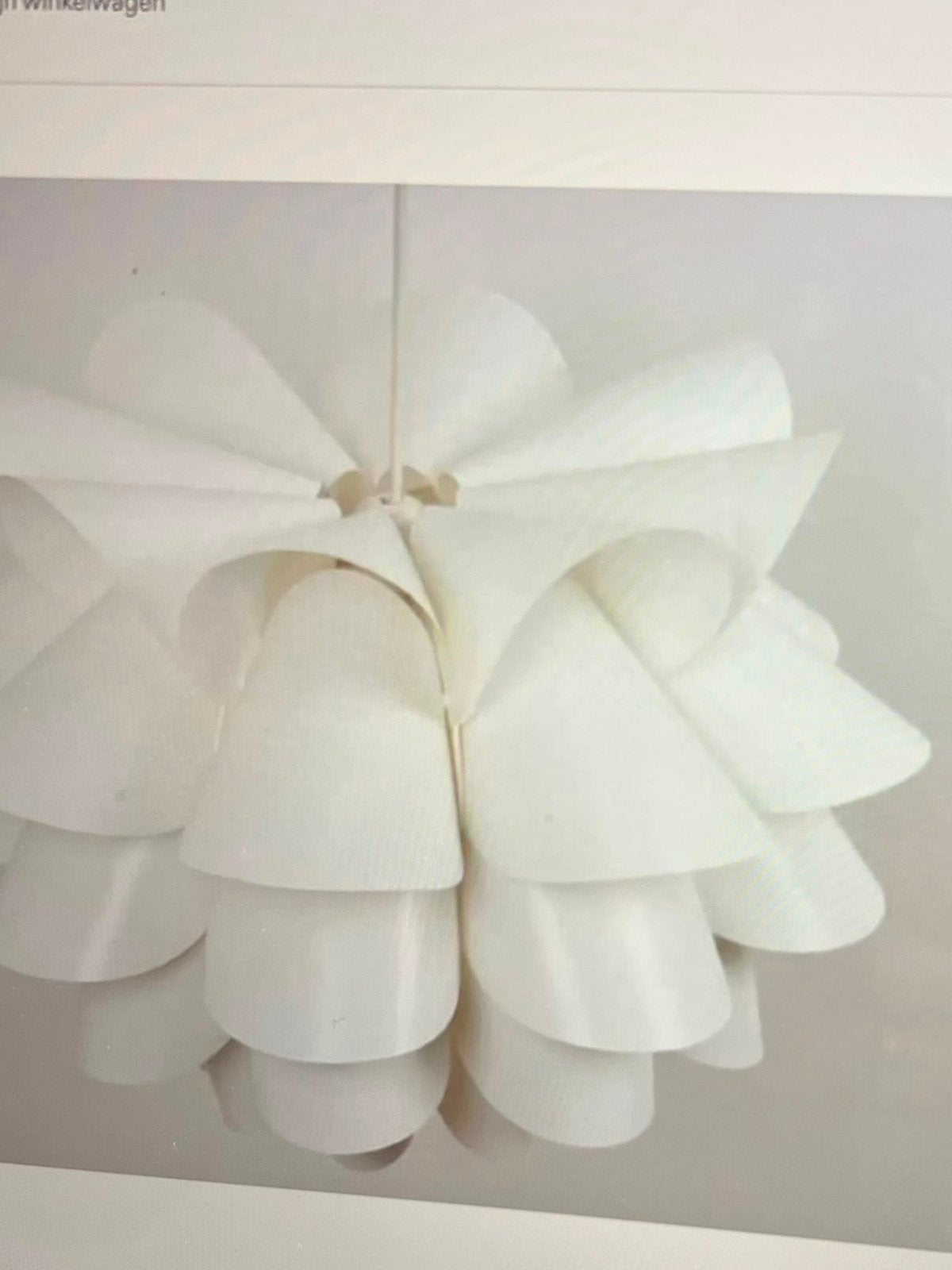 Decoratieve hanglamp ikea, Huis en Inrichting, Ophalen, Zo goed als nieuw