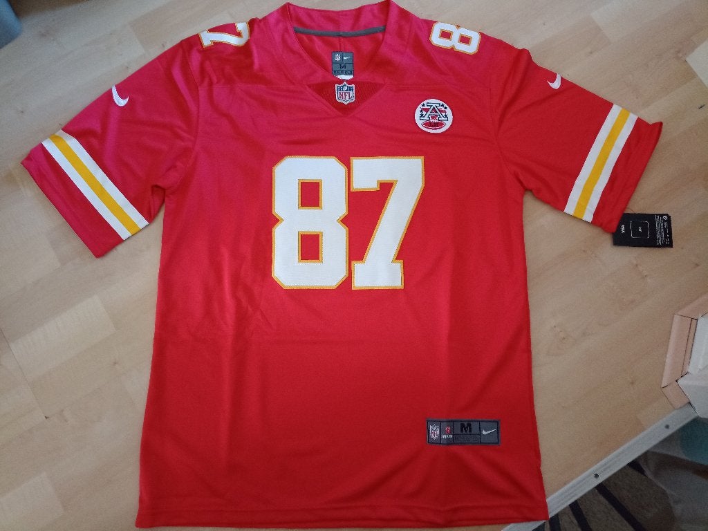 Kansas City Chiefs Jersey Kelce maat: XL, Kleding | Heren, Overige typen, Ophalen of Verzenden, Rood, Maat 56/58 (XL)