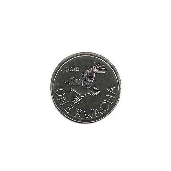 Malawi, 1 Kwacha 2018., Postzegels en Munten, Ophalen of Verzenden, Overige landen, Losse munt