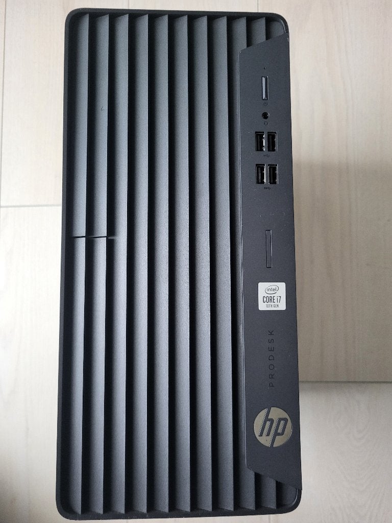 HP ProDesk 400 G7 Microtower, Computers en Software, Desktop Pc's, Zo goed als nieuw, 4 Ghz of meer, SSD, 16 GB, Met videokaart