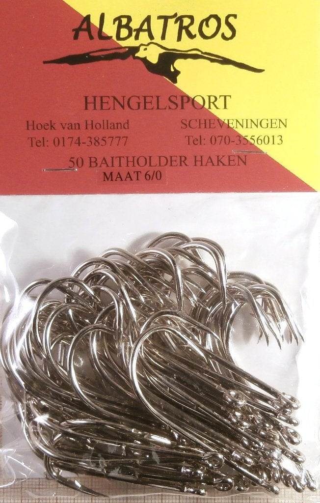 Zeehaken (1) – Type Beak (Octopus) Baitholder Haken, Envoi, Neuf, Hameçon