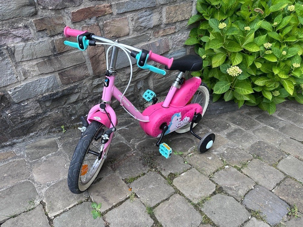 Velo enfant Decathlon Btwin 14" 3-5 ans Licorne com 9, Enlèvement, Comme neuf
