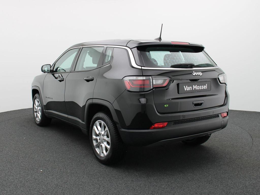 Jeep Compass 1.5 mHEV T4 130 DCT7 Altitude, Gebruikt, Zwart, 4 cilinders, Cruise Control