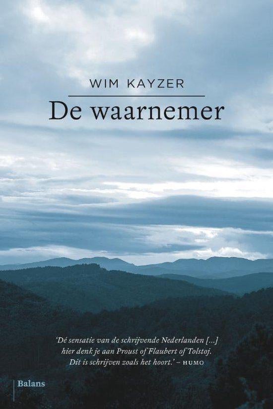 Te Koop Boek DE WAARNEMER Wim Kayzer, Boeken, Wim Kayzer, Ophalen of Verzenden, Zo goed als nieuw, Overige onderwerpen