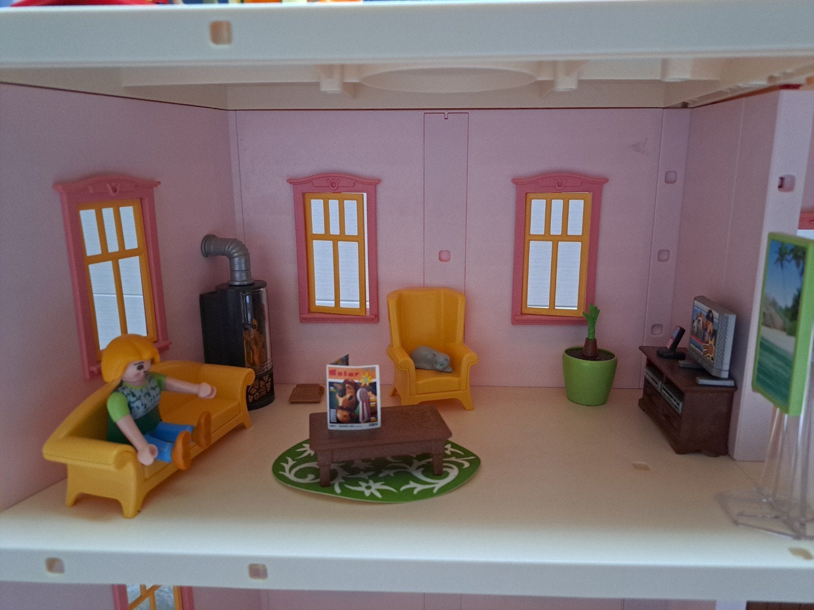 Playmobil woonkamer, Enlèvement