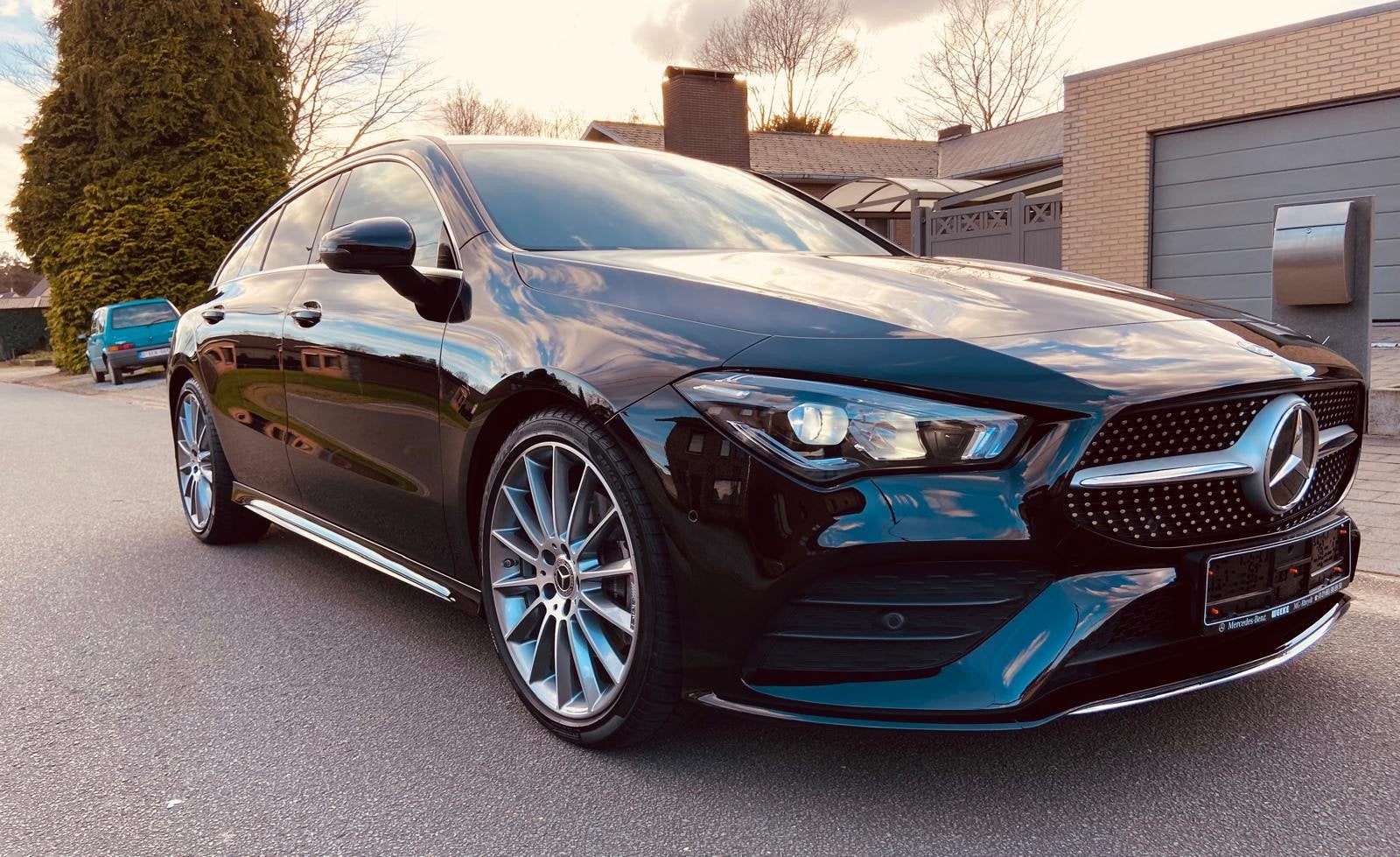 Perfect onderhouden Mercedes CLA SB AMG Line, Auto's, Automaat, CLA, Zwart, Particulier