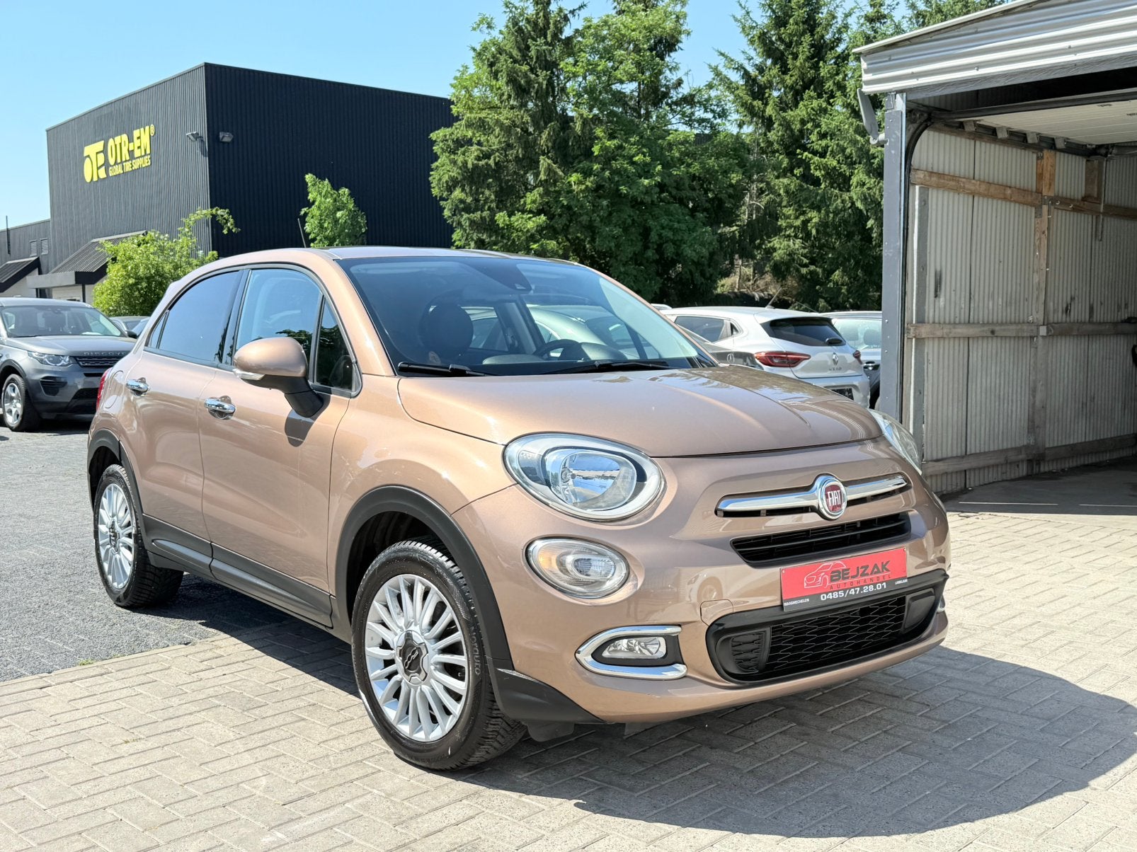 Fiat 500X Lounge 1.6i 110pk 101.000km 1j Garantie, Auto's, Fiat, Euro 6, 500X, Bedrijf, Handgeschakeld