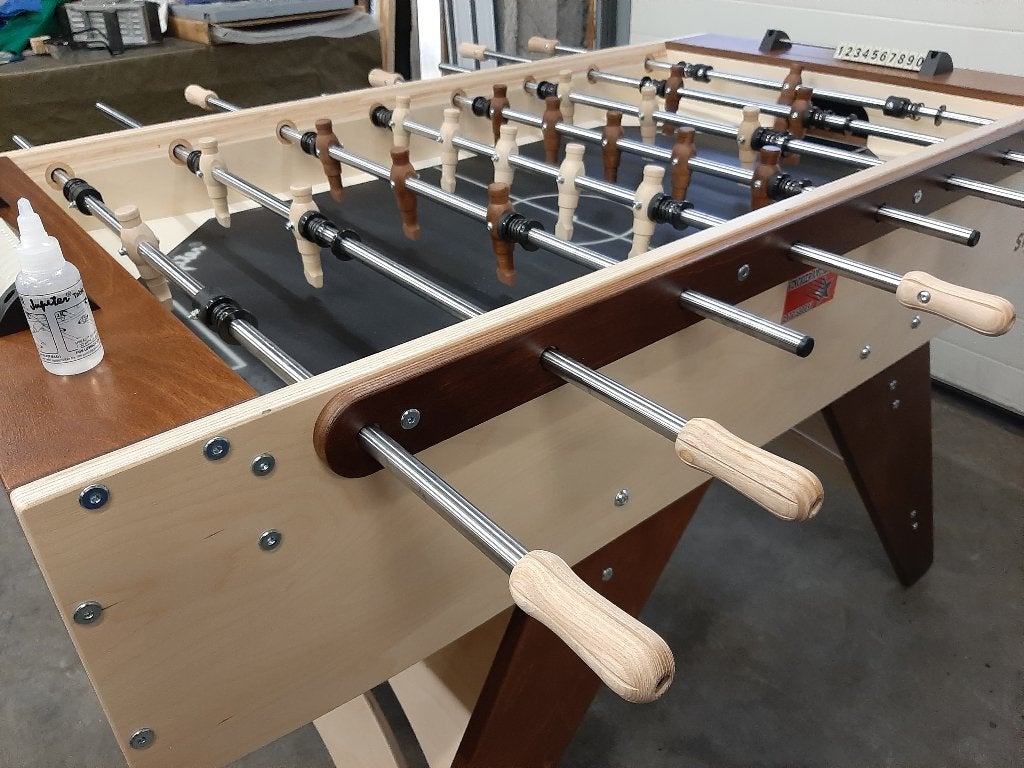Nieuwe en gebruikte voetbaltafels., Sport en Fitness, Ophalen, Zo goed als nieuw, Overige typen