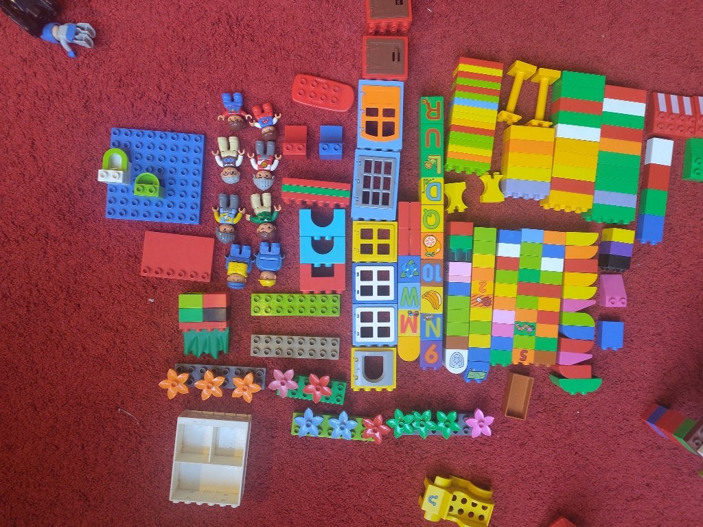 Lego Duplo 200 stuks groot lot, Ophalen of Verzenden, Duplo, Compleet, Zo goed als nieuw