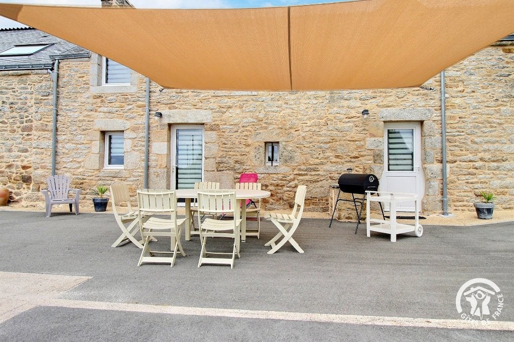 Huisje vlakbij de zee Morbihan Sud, Aan meer of rivier, 2 slaapkamers, Bretagne, Afwasmachine