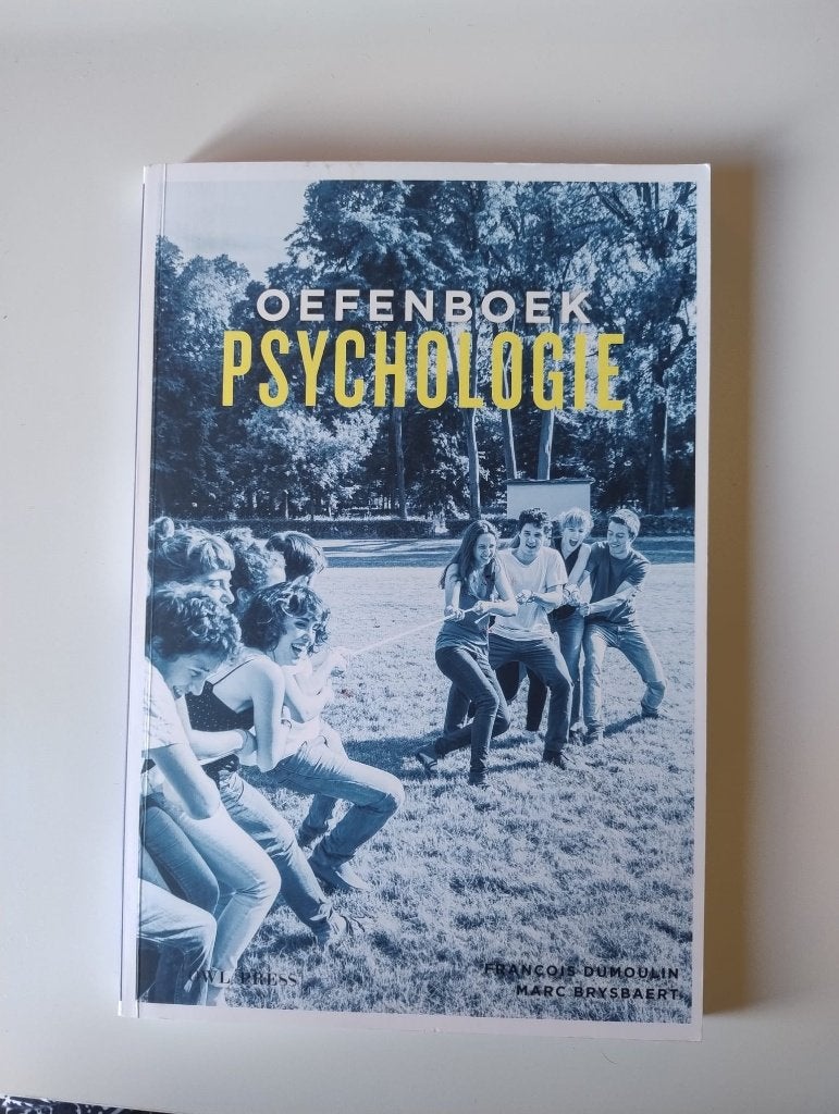 Oefenboek psychologie, Hoger Onderwijs, Zo goed als nieuw, Gamma, Ophalen of Verzenden