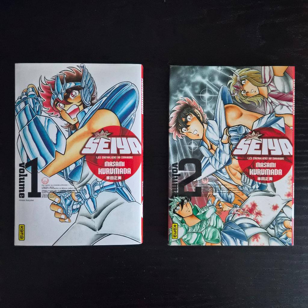 Saint Seiya - Volume 1 & 2 - édition Kana, Plusieurs comics, Enlèvement, Comme neuf, Japon (Manga)