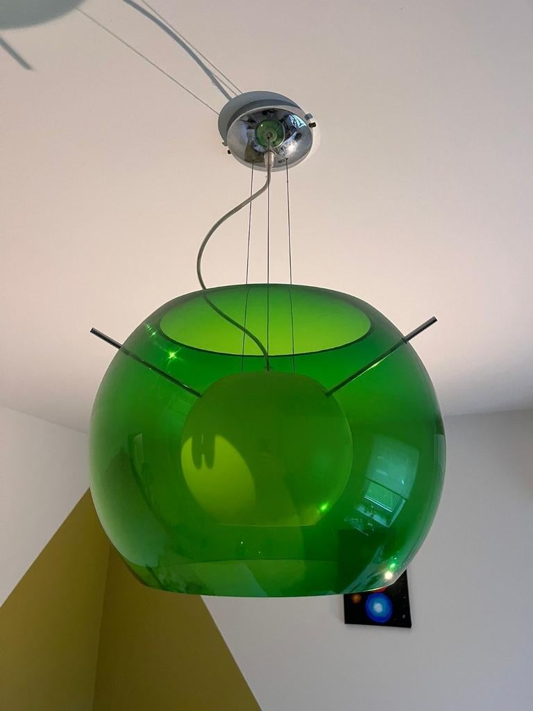 Maurizio Ferrari Bolla Gialla design luster lamp, Ophalen