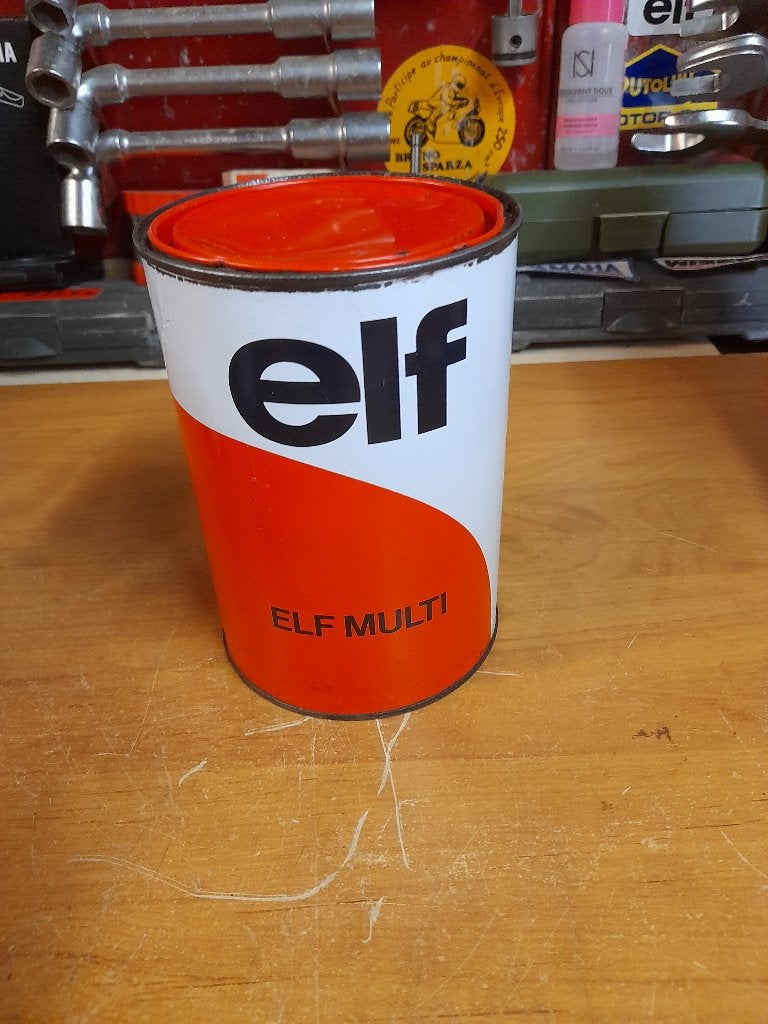 Old elf vetpot met meerdere vetten, Ophalen of Verzenden, Gebruikt, Overige typen