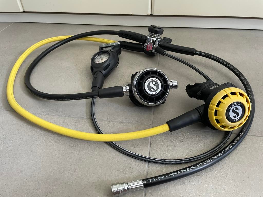 Ontspanner Scubapro G260- MK17 DIN 300bar, Watersport en Boten, Ophalen of Verzenden, Gebruikt