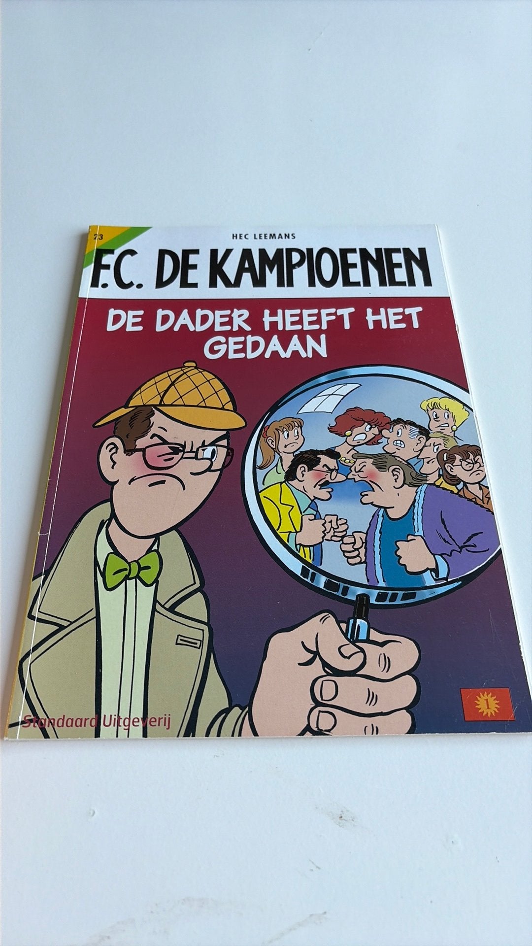 Strip fc de kampioenen - de dader heeft het gedaan, Boeken, Ophalen of Verzenden, Zo goed als nieuw