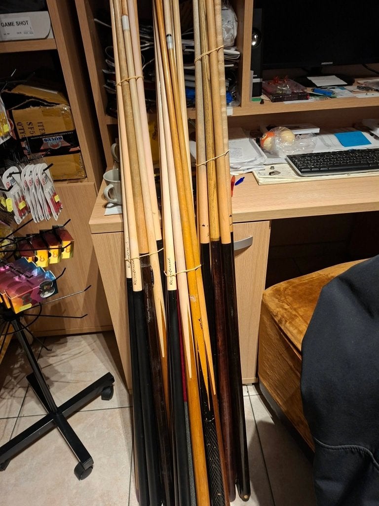 sets van 10 eendelige keuen., Ophalen, Gebruikt, Keu of Ballen