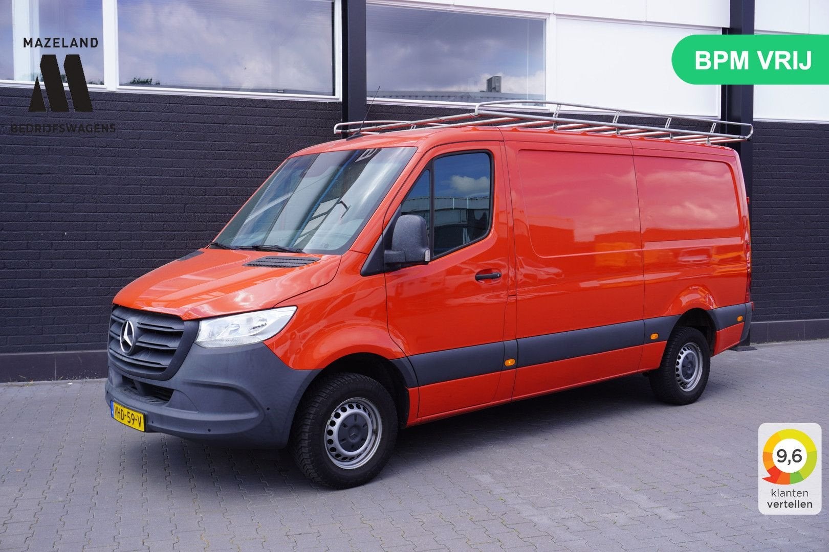 Mercedes-Benz Sprinter 314 2.2 CDI L2H1 EURO 6 - A/C Climate, Auto's, Mercedes-Benz, Bedrijf, Onderhoudsboekje, 196 g/km