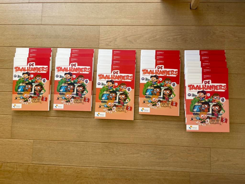Taalkanjers - werkboeken taal 5e leerjaar, Ophalen, Nieuw, Overige niveaus