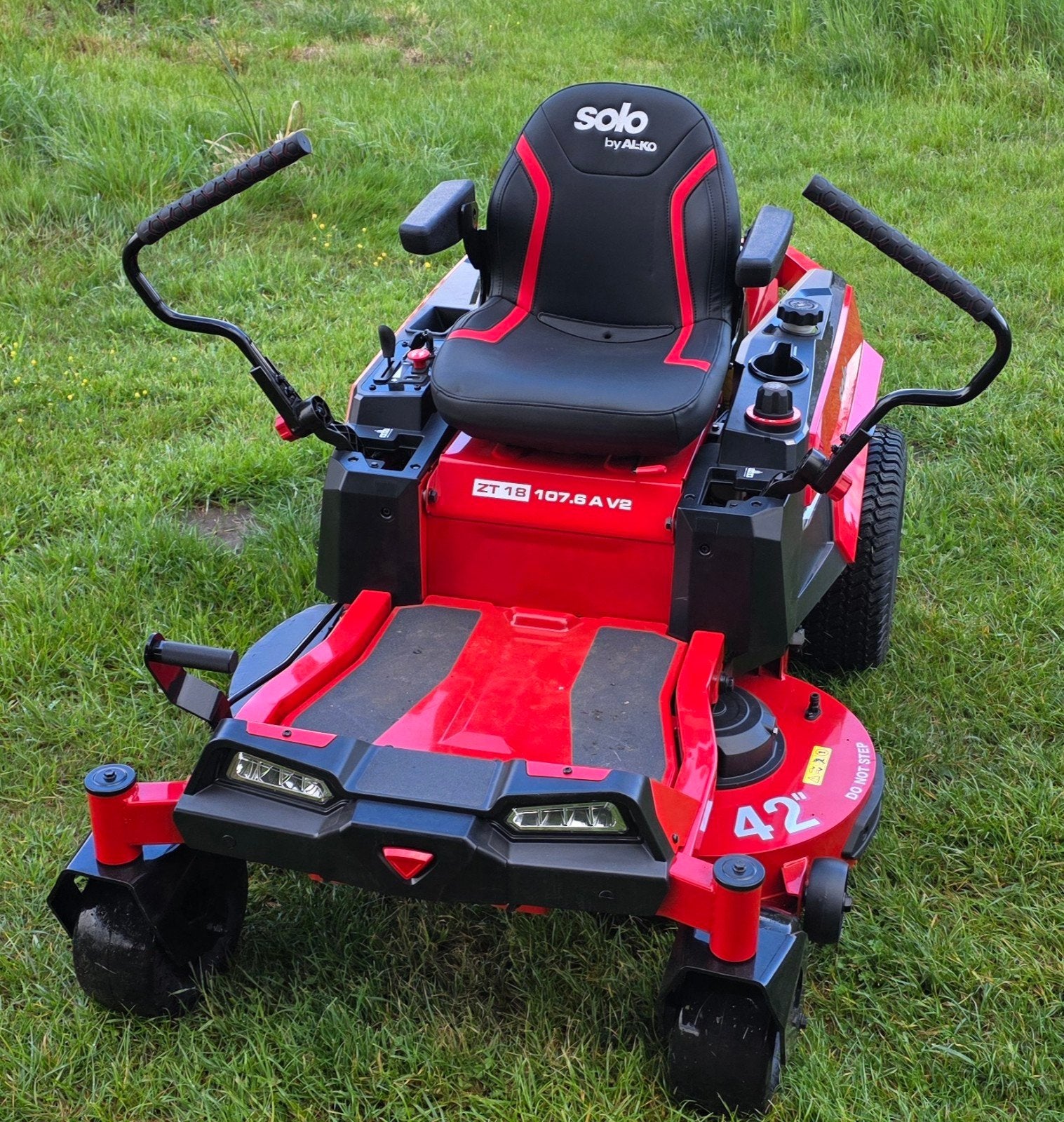 Tracteur tondeuse autoportee solo zéro turn 107cm