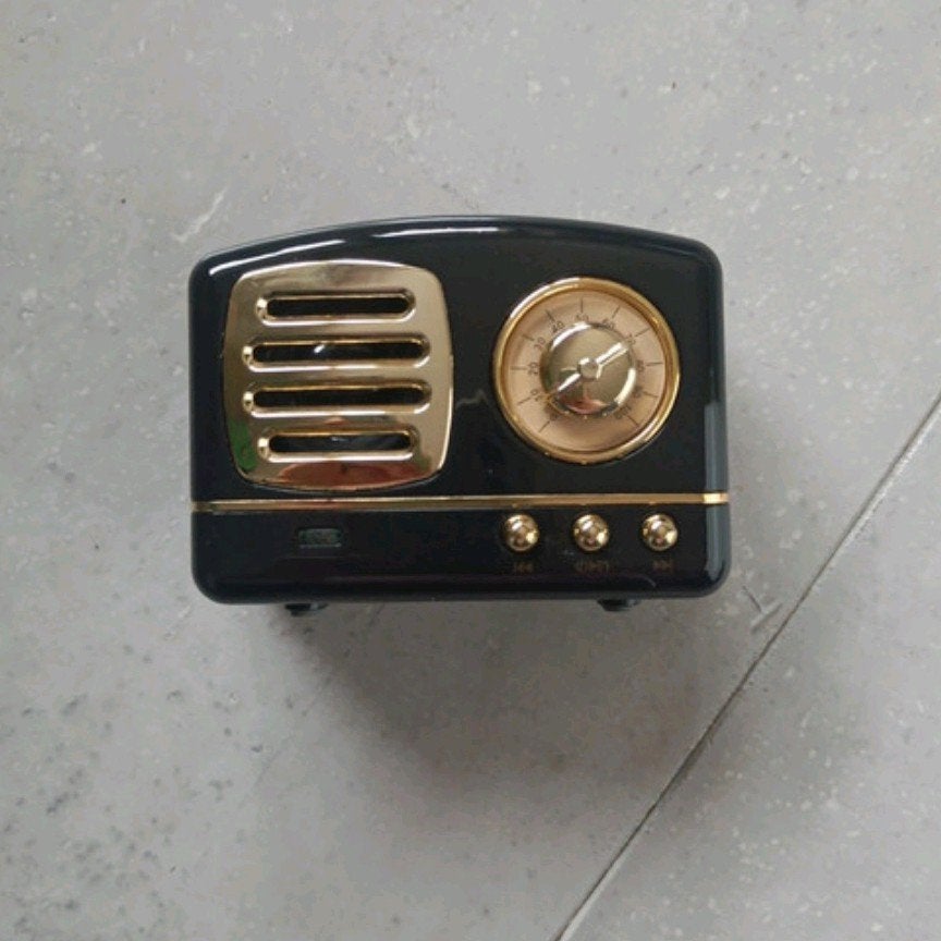 Retro bluetooth speaker, Audio, Tv en Foto, Luidsprekerboxen, Bluetooth, Ophalen of Verzenden