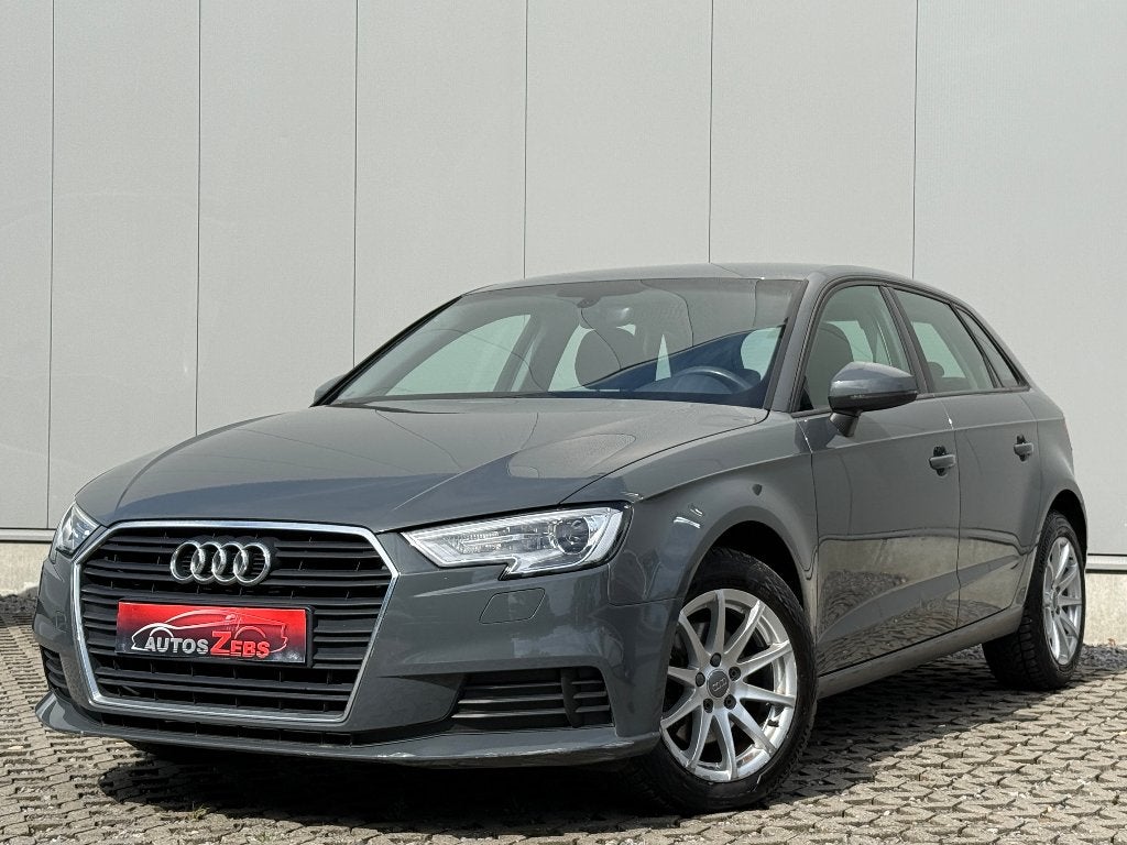 Audi A3 Sportback 1.0 TFSI Xenon Cruise Navi DigAirco Euro6, Stof, Euro 6, Bedrijf, 3 cilinders