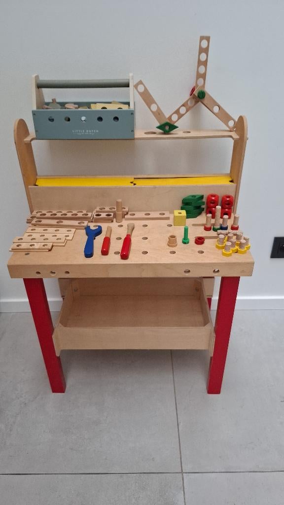 Bouwtafel, Kinderen en Baby's, Ophalen, Gebruikt