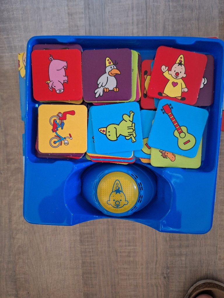 Bumba pakket:spelletjes, puzzels, knuffels,..., Enlèvement, Utilisé