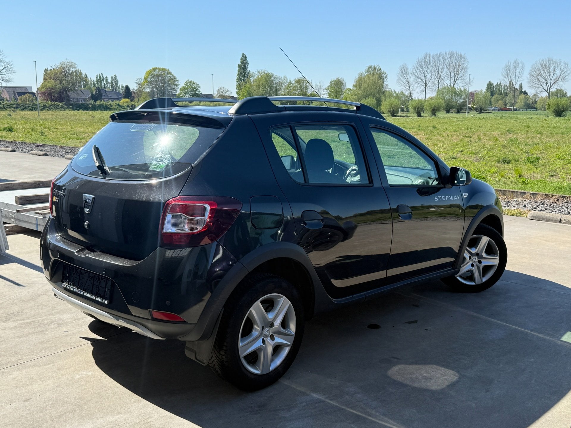 Dacia Sandero Stepway 0.9i, 2014, Airco, Navi, PDC + 12m Gar, Autos, Dacia, Euro 5, Achat, Entreprise, Boîte manuelle