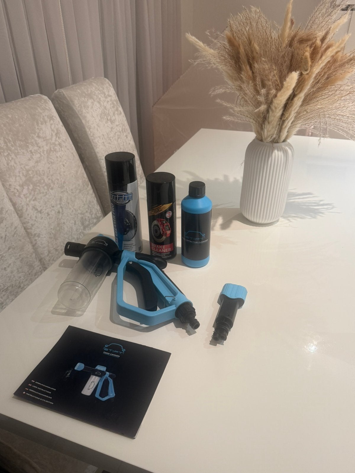 Produits de nettoyage pour voitures, Enlèvement