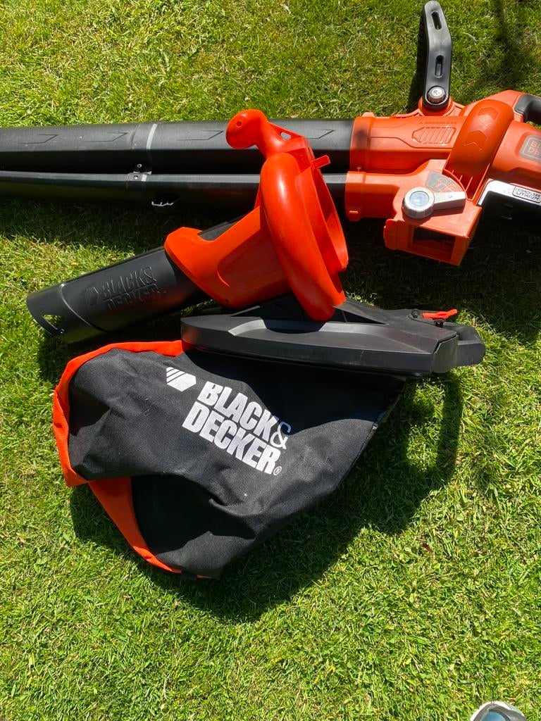 Souffleur er aspirateur de feuilles, Tuin en Terras, Ophalen, Zo goed als nieuw, Accu