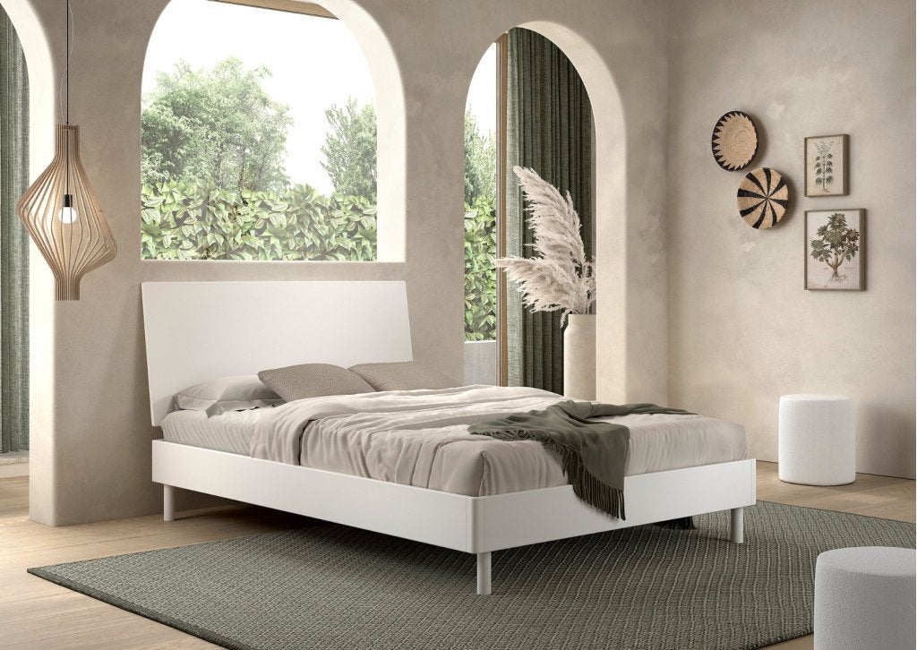 Forrest Beech 2-persoonsbed - 140x200 - Wit beuken, Kinderen en Baby's