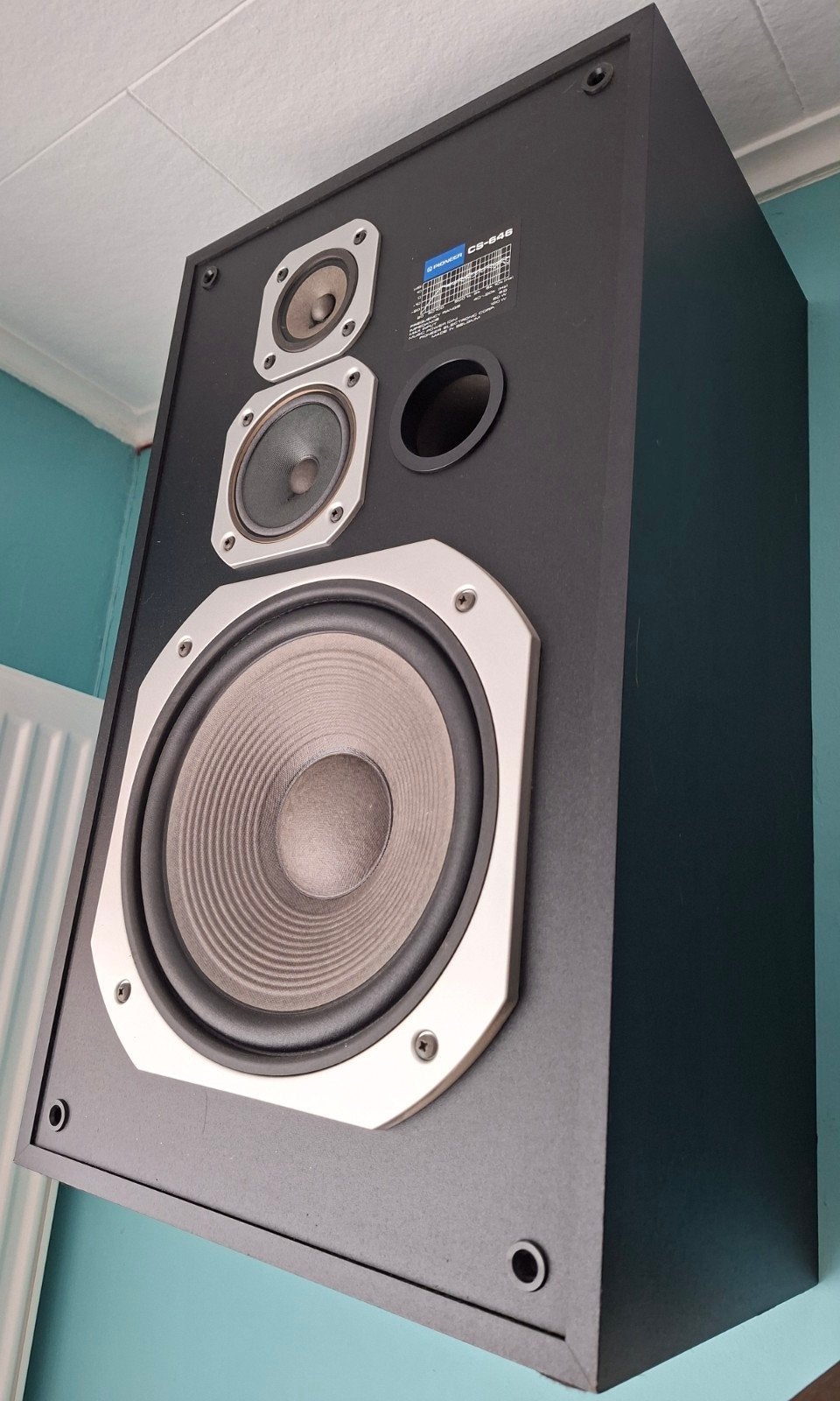 Chaine hifi vintage Pioneer Blue line, Enlèvement ou Envoi, Haut-parleurs, Pioneer