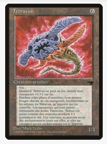 Tetravus - REN - MTG - FRANSTALIG, Hobby & Loisirs créatifs, Jeux de cartes à collectionner | Magic the Gathering, Enlèvement ou Envoi