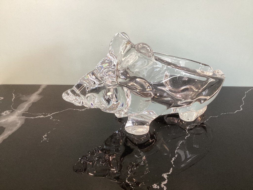 Varken in kristal. VAN087/E., Antiek en Kunst, Ophalen
