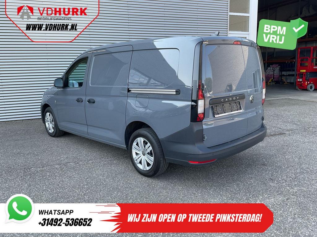 Volkswagen Caddy Cargo Maxi 1.5 TSI 115 pk DSG Aut. BENZINE, Auto's, Automaat, Parkeersensor, Bedrijf, Zilver of Grijs