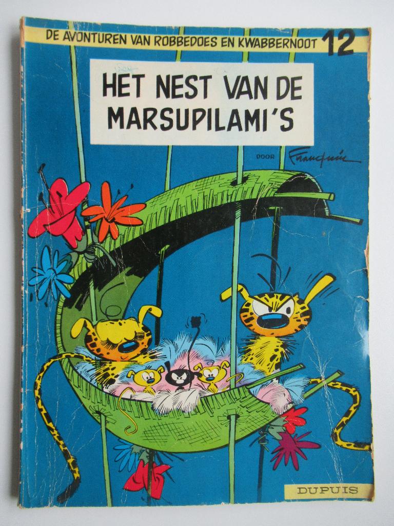robbedoes...nr.12....het nest van de marsupilami's, Ophalen of Verzenden, Gelezen