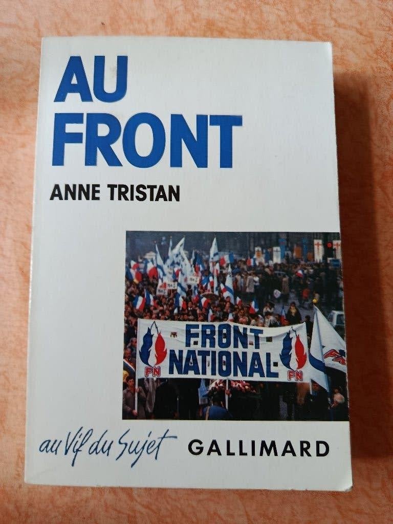 Au Front  -  Anne Tristan, Boeken, Ophalen of Verzenden, Zo goed als nieuw, Anne Tristan