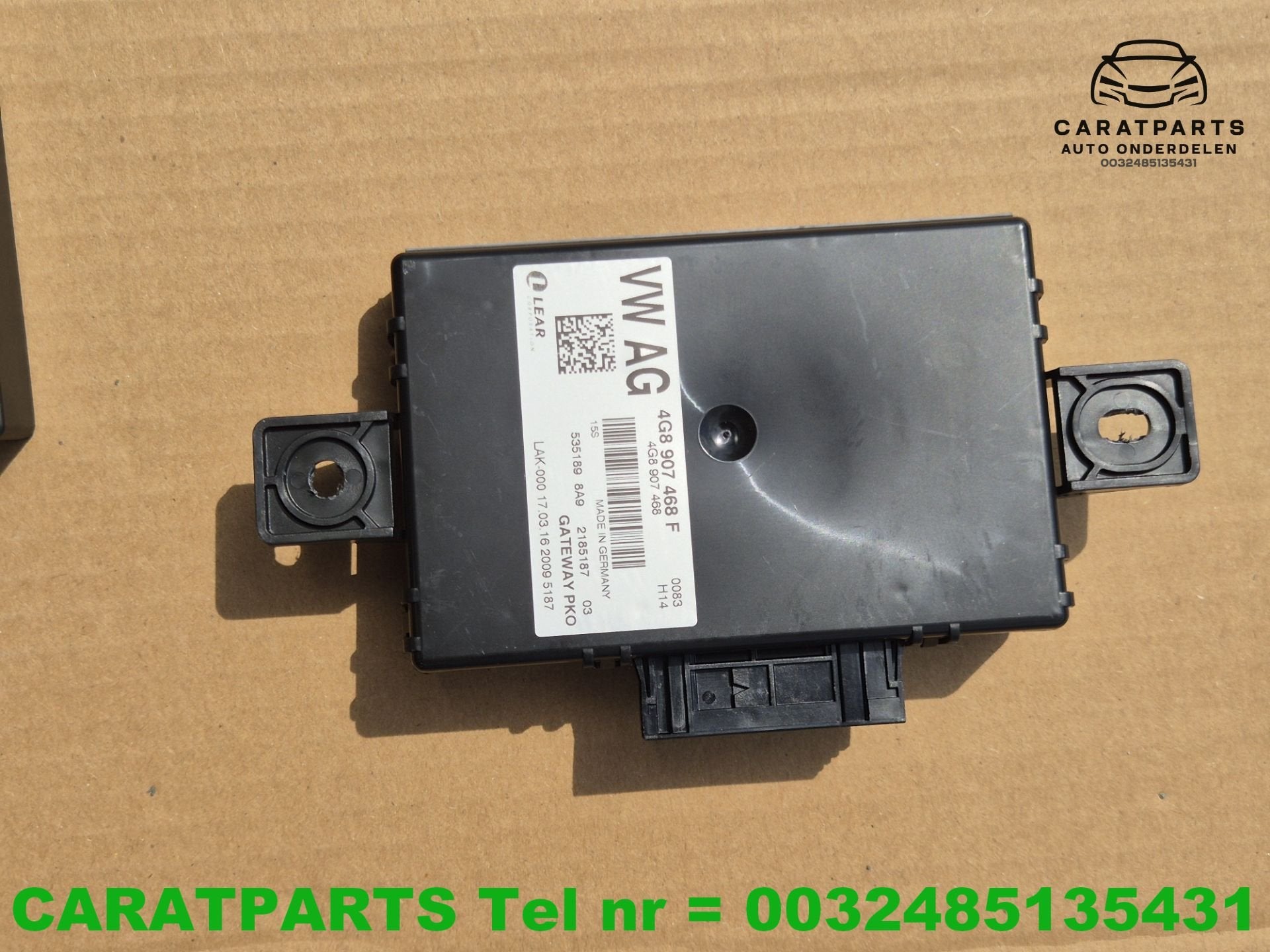 4G8907468F Passerelle A6 Interface CAN A7 Bus de donn es S6, AUDI AG, Auto-Union-Strasse 1
85045  Ingolstadt, DE, Audi, Utilisé