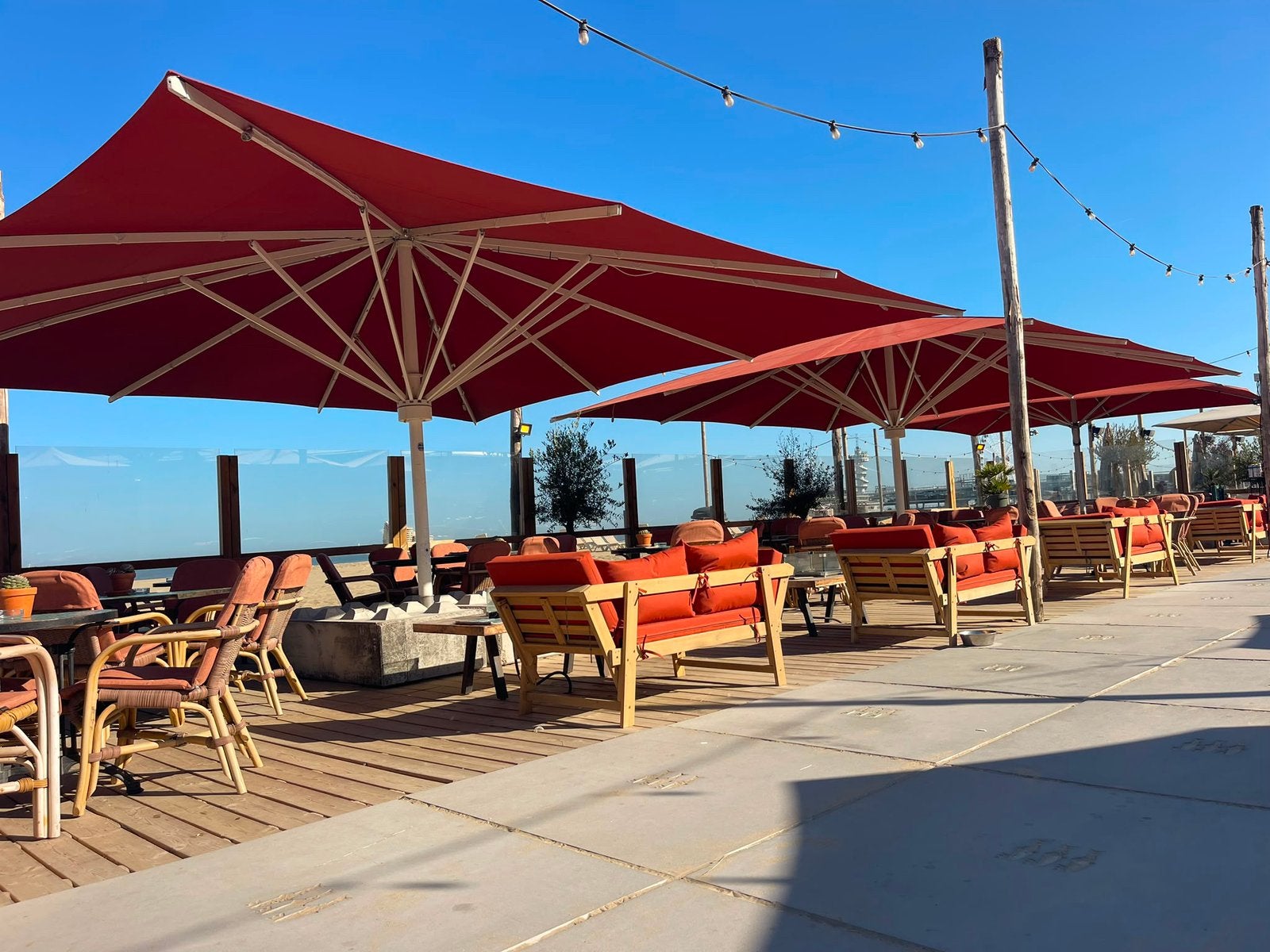 Horeca parasols voorraad, Enlèvement ou Envoi, Neuf