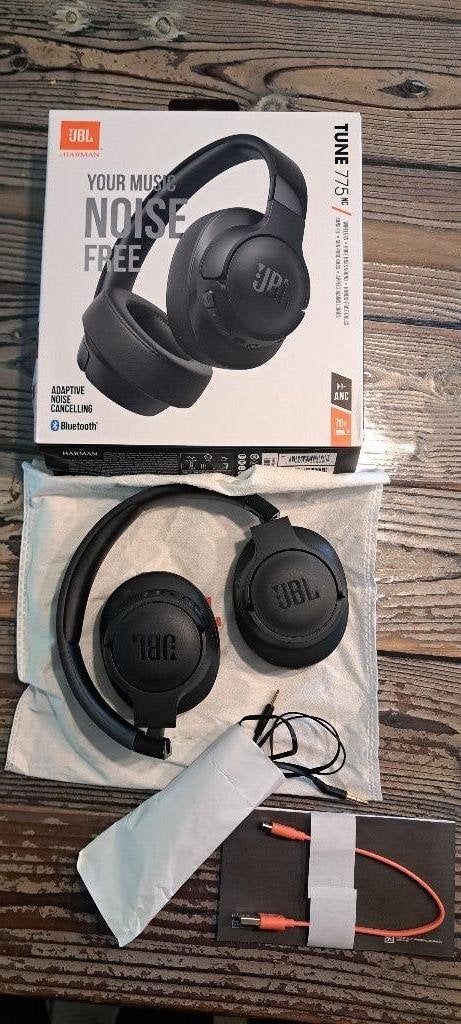Jbl (harman) tune 775nc draadloze koptelefoon, Audio, Tv en Foto, Hoofdtelefoons, Ophalen, JBL, Nieuw, Over-ear