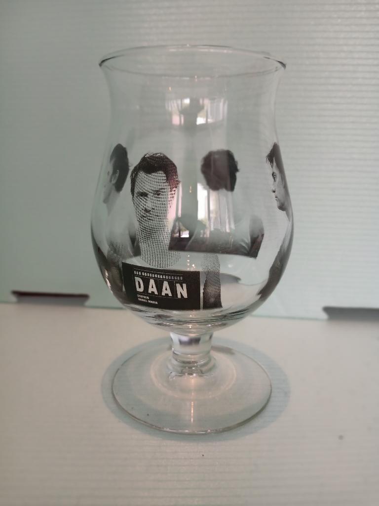 DUVEL DAAN staand glas in perfecte staat, Ophalen of Verzenden, Zo goed als nieuw, Glas of Glazen, Duvel