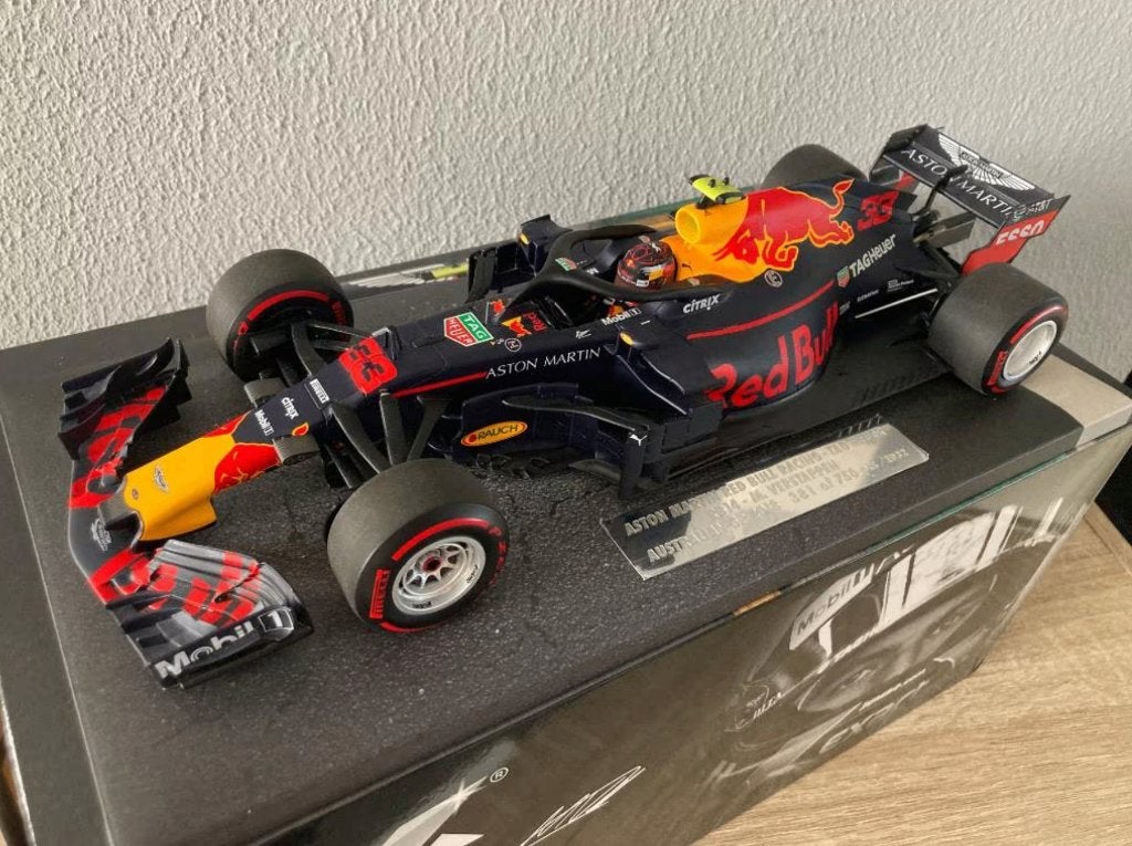 Max Verstappen 1:18 Australian GP 2018 RB14 editie 32, Verzamelen, Ophalen of Verzenden, Nieuw, Formule 1