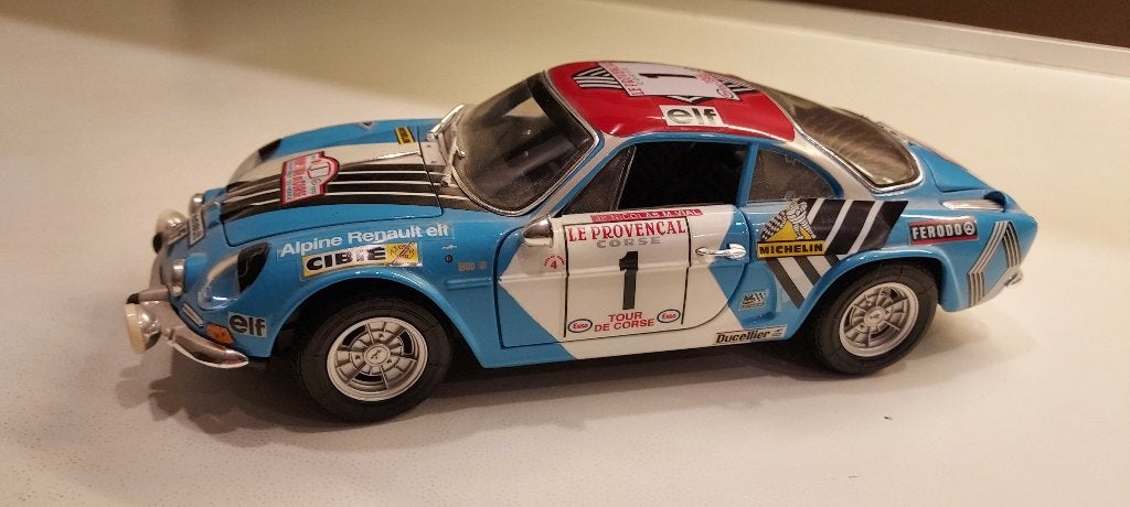 einde verzameling :  Renault Alpine A110 , 1/18, nu 35 euro, Verzenden, Zo goed als nieuw, Auto