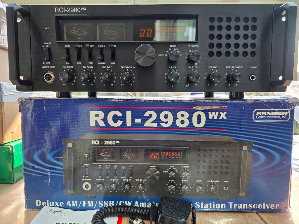 Ranger RCI-2980 WX in uitstekende staat., Telecommunicatie, Ophalen of Verzenden, Nieuw, Zender en Ontvanger