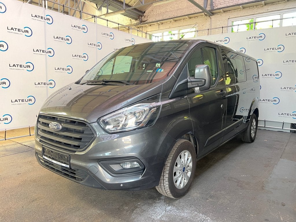 Ford Transit Custom MULTI-USE 320L L2 2.0L automaat 130pk +, Isofix, Achat, Euro 6, https://public.car-pass.be/vhr/94fc2f58-8405-4c36-9595-31be0c22d985