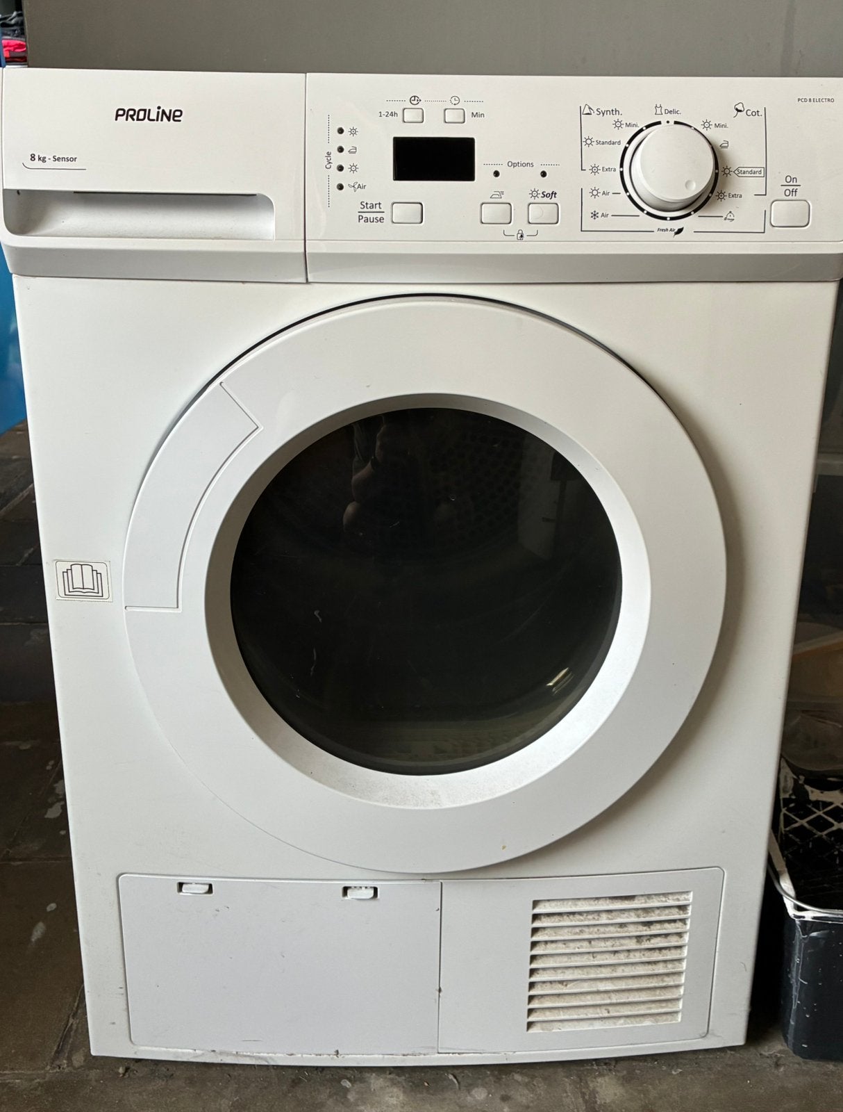 Beko droogkast 8kg, Ophalen, 8 tot 10 kg, Zo goed als nieuw, Voorlader