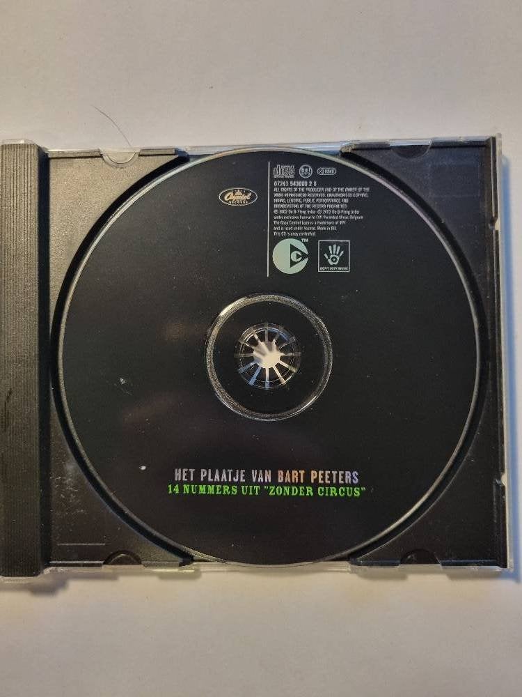 Bart Peeters - Het Plaatje Van Bart Peeters (14 Nummers Uit, Ophalen of Verzenden, Gebruikt