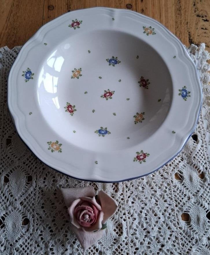 Diep bord + asbak, Zeller Petit Rose, Huis en Inrichting, Gebruikt, -, -, Ophalen of Verzenden
