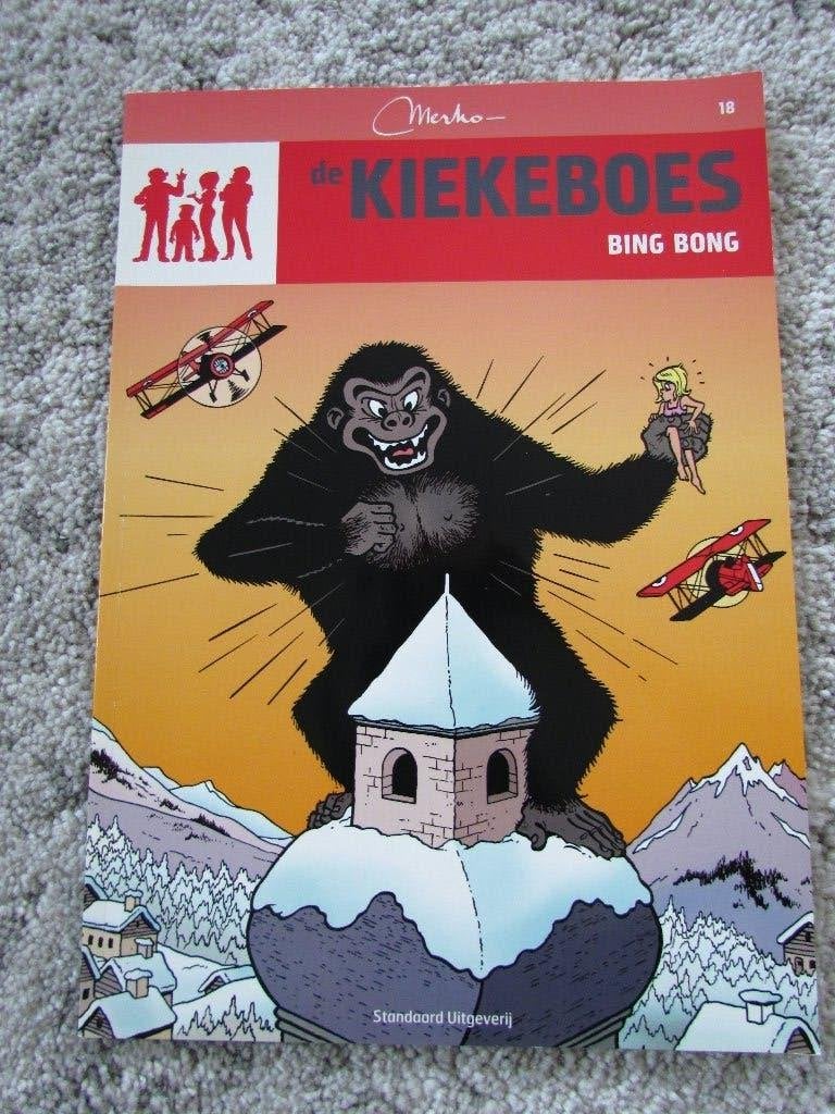 Strip De Kiekeboes nr. 18 'Bing Bong', Une BD, Enlèvement, Neuf, Merho